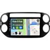 YUNTX [4GB+64GB] Autoradio 2 DIN Android 14 per VW Golf Plus 2004-2013/Tiguan 2007-2016-[Incorporato Carplay/Android Auto/DSP/GPS]-IPS 2.5D 9 Touch Screen-Camera+MIC-DAB/Mirror Link/Bluetooth 5.0