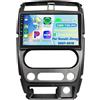 Wuufake Autoradio 2 Din Android 14 9 pollici Touchscreen per Suzuki Jimny 2007-2012 con CarPlay/Android Auto GPS Navi Bluetooth FM, Wifi Comandi al Volante+Telecamera Posteriore(W-3(2G+32G))
