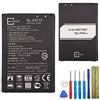 E-YIIVIIL E-yiviil - Batteria di ricambio compatibile con LG Aristo MS210 K10 Pro 2017 K8 2017 versione K8 Phoenix 3 con strumenti, BL-45F1F