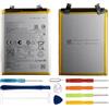 Duotipa Batteria di ricambio QM50, 4850 mAh, compatibile con Motorola Edge 40 Neo, con kit di strumenti di riparazione