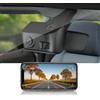 Fitcamx Dashcam 4K Adatto per Audi (HD2-3760) Nero, 2160P telecamera per UHD video WiFi, accessori OEM Audi, monitor di parcheggio, G-sensor, registrazione in loop, WDR, plug & play, 64 GB