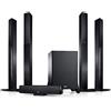 Teufel LT 4 5.1 Set L - Home Cinema Altoparlante 5.1 Sistema Audio Cinema Suono Suono Surround Subwoofer Movie High-End HiFi Speaker - nero