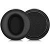 Generic Cuscinetti auricolari di ricambio compatibili con cuffie Sony MDR-XD200 MDR-XD500 MDR-XD900, cuscinetti auricolari in pelle proteica, neri