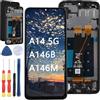 Yuxyiony Nuovo Schermo di Ricambio Per Samsung Galaxy A14 5G A146B A146M Display LCD Riparazione Dello Schermo e Strumento di Ricambio Accessori