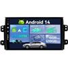 BXLIYER SXAUTO『Built-in 4G LTE/DAB』Android 14-6G+128G Autoradio Per Suzuki SX4 (2006-2013) - CarPlay/Android Auto - Camera + MIC - Daul Band WIFI Fast-boot Volante 360-CAM HDMI WIFI - 2 Din QLED 9 Pollici