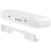 notiela Supporti per soundbar per Sonos Ray Staffa da parete, supporto per soundbar galleggiante ad alta resistenza, per Sonos Ray Mount, facile da installare sotto la TV, bianco