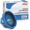 Pyle PLBW84 - Subwoofer ad alta potenza, 600 W, 20,3 cm, colore: Blu