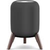 Dinghosen Supporto da tavolo in legno per altoparlanti HomePod di 1a e 2a generazione, supporto antiscivolo in legno per altoparlanti da tavolo compatibile con Homepod 2 Treppiede in legno con robusto