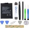 OnlyTech - Batteria di ricambio per Xiaomi 13T / Xiaomi Redmi Note 13 Pro 4G / Poco M6 Pro/Poco X6 Pro - 5000mAh - Qualità identica con kit di riparazione 10 strumenti