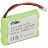 vhbw batteria compatibile con Philips Kala 3353 telefono fisso cordless (300mAh, 3,6V, NiMH)