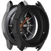MODJUEGO Custodia protettiva per Samsung Galaxy Watch 46 mm SM-R800 e Gear S3 Frontie, custodia in silicone Smart Watch Shell (nero)