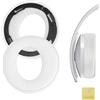 Geekria cuscinetti di ricambio per Playstation Gold wireless stereo Headset/Sony PS4/PS3/Psv oro wireless/cuscinetti di ricambio Ear Pad/cuscino/auricolari parti di riparazione (bianco)