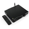TONGYOR Amplificatore di potenza SMSL AO300 MA5332MS classe D con MA5332MS IC Bluetooth 5.1 MQA MQA-CD DAC CS43131 IC 4,4 mm/6,35 mm 768K/32bit XMOS XU316 USB/BT/Coax/Opt/RCA/HDMI ARC