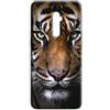 Mixroom - Cover Custodia Back case In TPU Silicone Morbido Per Oppo A9 2020 Fantasia Tigre H124