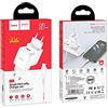 HOCO. Caricabatterie USB 2.1A con Cavo Type-C - White