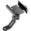 HJTEDHE Supporto mobile Supporto Per Telefono Per Moto In Lega Di Alluminio Per MBK Per Booster 50CC Per Spirit Nitro 50 50CC Per Stunt Cityliner 250 Per Flipper Kilibre 300(Black)