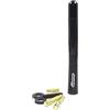 AUTOFORNITURE ITALIA Antenna Radio per auto nera corta 12cm in fibra di carbonio con logo compatibile con 500 2007>