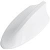 LVIPP Antenna Shark Fin Auto, per Hyundai ix35 2010-2023 - per GPS/Radio AM-FM Impermeabile ABS Accessori Auto, B White