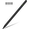 BONZATA Penna per iPad (2018-2024) con 15 Minuti di Ricarica Rapida e Palm Rejection e sensibilità all'inclinazione, per iPad Pro 13''/12.9''/11'', iPad 10/9/8/7/6, iPad Mini 6/5, iPad Air 5/4/3/M2 (Nero)