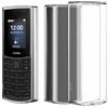 SDTEK Custodia per Nokia 106 4G Cover Case Bumper Caso Trasparente Crystal Clear Silicone Gel