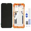 Generico Schermo LCD per Blackview BL8800 / BL8800 PRO 5G LCD Display Digitizer Vetro Touch Schermo Ricambio Assembly (con Bordo Giallo)