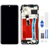 Generico Schermo LCD per Huawei Nova Y70 MGA-LX9 MGA-LX9N / Y70 Plus LCD Display Digitizer Vetro Touch Schermo Ricambio Assembly (Nero con Bordo)