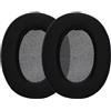 kwmobile 2x Cuscinetto Cuffie Compatibile con Sony XB910N Pad - Cuscinetti Ricambio Cuffie Over Ear Simil Pelle - blu