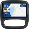 Generic JOYX - [6G+128G] - Android 15 IPS Autoradio Per Renault trafic 3 (2014-2021) / Opel Vivaro B (2014-2018) - Senza fili Carplay + Android Auto - Camera & MIC - DSP DAB Volante WiFi 360-Camera - 9" 2 Din