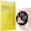 Blueshaweu Pellicola protettiva compatibile con Hwagol Smartwatch Donna Uomo 1,39 G25, HD trasparente, pellicola protettiva flessibile in TPU [6 pezzi] per smartwatch Hwagol G25 (trasparente)