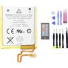 Aousavo 616-0639 616-0640 - Batteria di ricambio compatibile con iPod Nano 7 7th Gen A1446 MD481LL/A con kit di ricambio 0