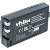 vhbw batteria compatibile con Canon E-09, E-07, E-200, E-20, E-230, E-210, E-250, E-350, E-30, A-2, A-10 videocamera camcorder (2000mAh, 6V, NiMH)
