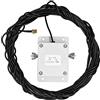 Matybobe MLA-30+ Antenna Loop Active Ricezione Antenne a Basso Rumore Medio di Onde Corte Antenna 0,5-30 MHz Frequenza per L'installazione del Tetto del Balcone