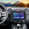 LICHENGTAI 4G+64G Android 13 Autoradio per Mazda 2 2007-2013, 9 Pollici TouchScreen Radio con Carplay e Android Auto Bluetooth GPS WiFi SWC FM/RDS Telecamera Posteriore Mirror Link