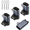 LUIRSAY Adattatore di ricarica USB-C a Watch, 4 pezzi, per Fenix 8/7/7X/7S/6/E, serie Forerunner Vivoactive 5/4S, Instinct,Epix Pro, Tactix, Venu 3/3S/2S/SQ