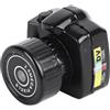 Fockety Mini DV DVR Videocamera, Videocamera Portatile con Funzione Webcam, Mini Videoregistratore Ricaricabile con Portachiavi per Casco, Bici, Moto, Trekking, Sport