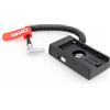 DRRI NP-F970 piastra batteria 12V angolo retto 2Pin piastra batteria per Teradek Cube Bond COLR/Z Cam E2-S6 E2-F6 E2-F8