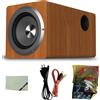 Generic Subwoofer alimentato da 16,5 cm, altoparlanti home theater compatti da 100 W, ideale per home theater e computer