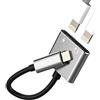 WASRUYI Adattatore per cuffie per iPhone 2in1 Dual Lightning Jack Splitter Aux Charger Cavo audio auricolare adattatore di ricarica Dongle per Apple iPad Air 14 13 12 Pro Max Spina di ricarica Porta Musica