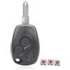 HooRLZ Guscio Chiave per R-enault Trafic Master Kangoo Clio Twingo Espace Laguna Mode Scenic Vauxhall Movano Vivaro Chiavi Trafic Chiave Auto 3 Tasti Vivaro Chiave di Ricambio Vivaro