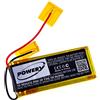 akku-net Batteria per Cardo Scala Rider Q2 Pro, 3,7V, Li-Polymer