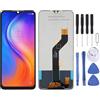 CWONCONGOIN Display LCD del Telefono Cellulare Schermata LCD OEM per Infinix Hot 20 / Hot 20 Play x6825 con Digitazer Assemblaggio Completo Parte di Riparazione