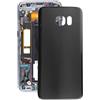 Audiosystem Scocca Vetro Copri Batteria Posteriore per Samsung Galaxy S7 Edge SM-G935 G935F, Ricambio Sostituzione Back con Biadesivo compreso, Nero Black