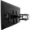 Bratek Supporto da parete per tv led/LCD/Plasma, 42 - 65 pollici ✓ estremamente stabile ✓ con accessori Fischer ✓ girevole | supporto universale da parete per tv | televisore, VESA | supporto da muro per TV, per Samsung, LG, Philips, Sony, Panasonic, …