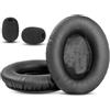 HTINDUSTRY Aria 90B Cuscinetti auricolari di ricambio per Avantree 4190TA /Aria Pro aptX-HD/Aria Pro 2/Aria Podio/Line/Me S,Avantree Aria 90B/90C Cuffia Cuscinetti per cuffie con Pelle proteica