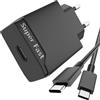 Newding Caricabatterie Samsung Ricarica Rapida 25W per Galaxy S23 S22 S20 A54 5G, Presa di Alimentazione USB C per A53 A34 A13 4G A52 A04s A23 S10 S9 Telefoni Cellulari Android, Adattatore Blocco Ultra Fast