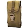 Fertuo Cover per DOOGEE S41 / S61 Pro / S51 / S96 Pro, Marsupio Sportivo Outdoor Custodia Borsa Tattica Multiuso con Passante per Cintura Case per DOOGEE S35 / S58 Pro / S59 / S86 Pro, Marrone