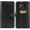 TienJueShi Nero Premium Retro Stand Portafoglio Telefono Caso per HOTWAV W11 6.6 inch in Pelle Case Copertina Custodia Protettiva Cover