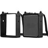 kwmobile Custodia Silicone Cassa Wireless Compatibile con Marshall Stockwell II - Custodia Protettiva Mini Altoparlante Portatile nero