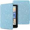 Patamiyar Custodia per Kindle Colorsoft Signature Edition 1° Gen & Kindle Paperwhite Kids & Signature Edition (12° Gen, 2024), non per Remarkable Kobo 7 pollici, in pelle PU con Auto Sleep/Wake, blu