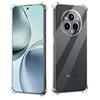 GIOPUEY Cover Compatibile con Realme 14 PRO, TPU Ultrasottile HD Case, Protezione del Cuscino d'Aria - Trasparente